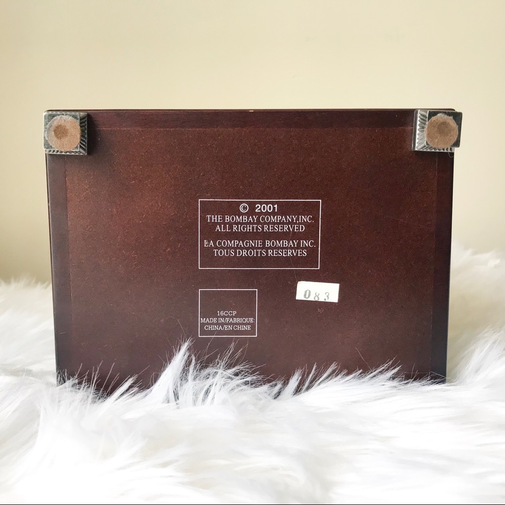 Bombay Mahogany Photo Storage Box - Picture 7 of 8